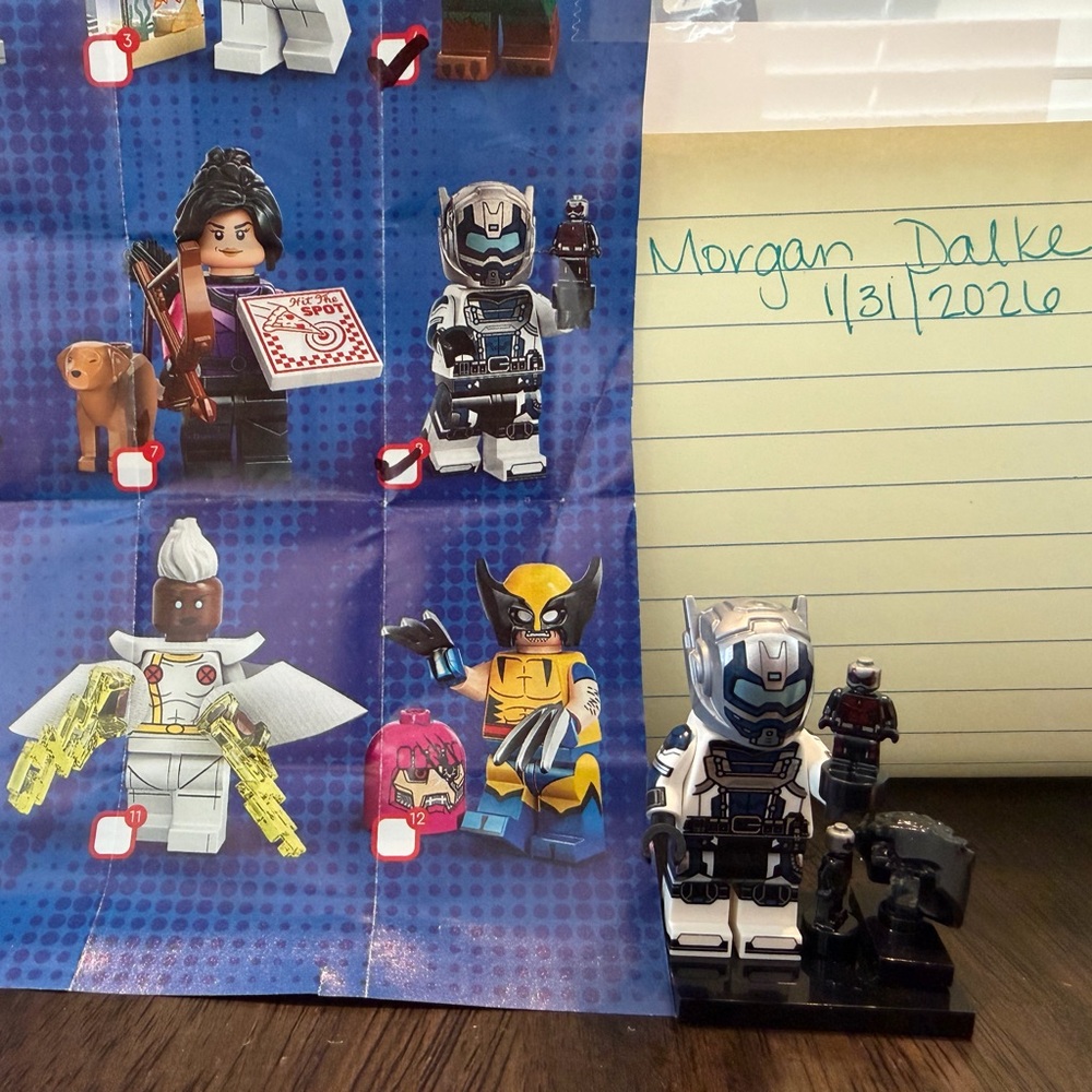 LEGO Marvel Minifigure Series, #8 in set.